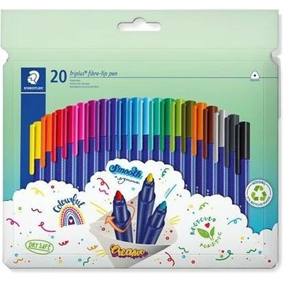 Staedtler Triplus 323 20 různých barev