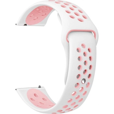Eternico Sporty Universal Quick Release 22 mm Pure Pink and White AET-U22SP-PiWh