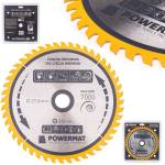 Powermat Дискова ножовка за дърво видиа 255x30 48z 41791 (PM0898)
