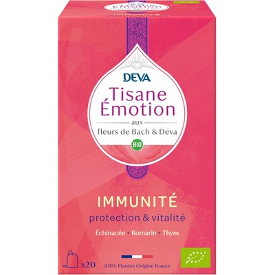Deva Билков чай за имунитет (с флорални еликсири по метода на д-р Бах) 20 филтърни пакетчета | Deva (775530 (152086))