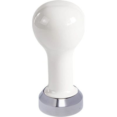 Buna Café tamper kov biely, nerez mat, plochý 41 mm