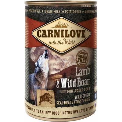 Carnilove Wild Meat Lamb & Wild Boar 400 g