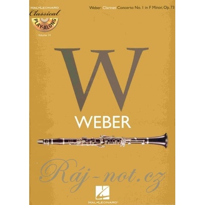 Clarinet Concerto No.1 v F Minor, Op.73 pre klarinet