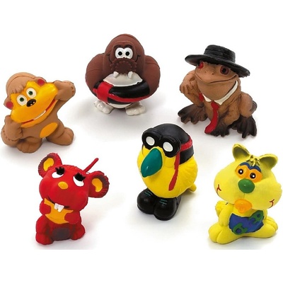 Karlie-Flamingo latexová so zvukom mix druhov 8-10 cm