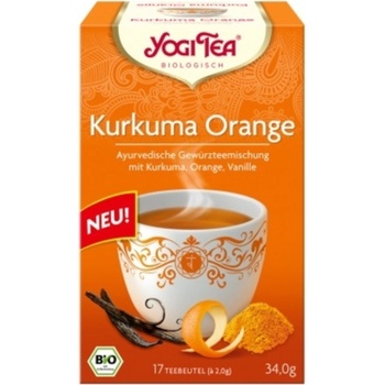 Yogi Tee Био чай с портокал и куркума - 34 г