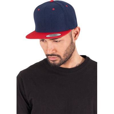 Urban Classics Шапка с козирка в тъмносиньо Classic Snapback 2-ToneUB-6089MT-00169 - Тъмносин, размер one size