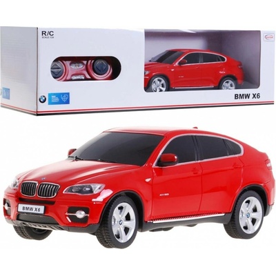 Rastar bmw x6 červené – RC model SUV s dálkovým ovládáním 1:24
