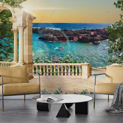 Art gift Фототапет - Тераса до морето