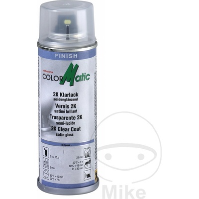 Dupli Color klarlack 2K seidenglänzend 200 ml TRANSP vytvrzovač COLORMATIC