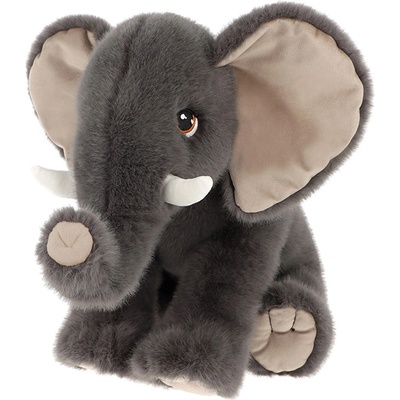 Keel Toys Плюшена играчка с клипс Keel Toys Keeleco - Слонче, 18 cm (SE4538)