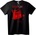 NOONEBRAND Тениска Радиоактивен бумбокс - S, Black