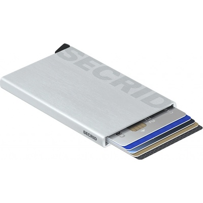 Secrid Cardprotector Logo Brushed silver