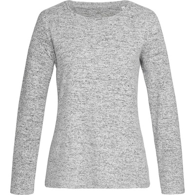 Stedman Knit Long Sleeve Women svetlo melírová sivá