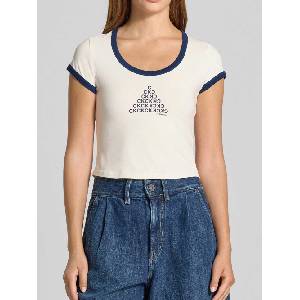 Calvin Klein Jeans Тениска ss pm c grphc scp nk