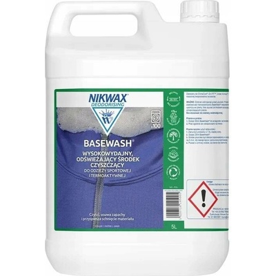 Prací prostředek na syntetické termoaktivní prádlo Nikwax BaseWash 5 L