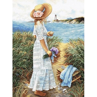 Luca-S Уединен изглед - гоблен със схема b2403