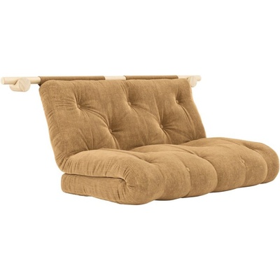 Karup Design Светлокафяв разтегателен диван от рипсено кадифе 135 cm Hooked - Karup Design (112410051513500)