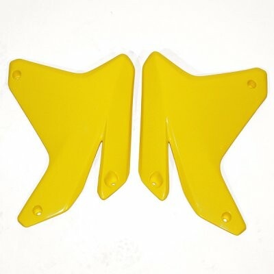 UFO kryty chladiče SUZUKI RMZ 450 05-06 barva žlutá