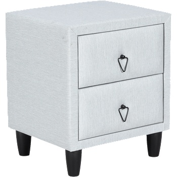 Carmen Нощно шкафче за спалня grasse - сив 102