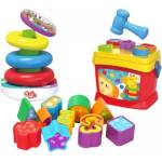 Man Yuk Toys Комплект игра с сортер на форми и кула за подреждане (35777c)