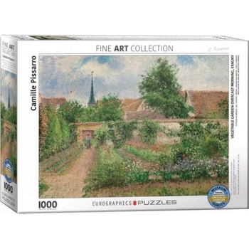 Image 1 of EUROGRAPHICS - Puzzle Pissarro: Vegetable Garden - 1 000 piese