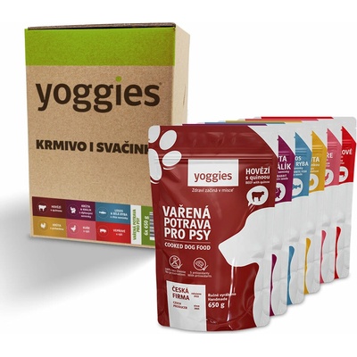 Yoggies B2B Degustační menu 6 x 650 g