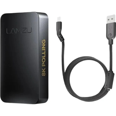 Lamzu приемник за мишка 8K DONGLE - Black (LAMZU-8K-DONGLE-BK)