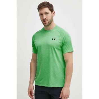 Under Armour Тениска за трениране Under Armour Tech Textured в зелено с меланжов десен 1382796 (1382796)