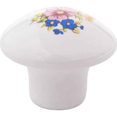 Walteco Kytice průměr 38 mm porcelán bílý