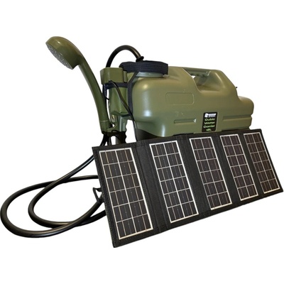 Holdcarp Kanister So Sprchou Rechargeable Camping Shower 11L + Solar 10W