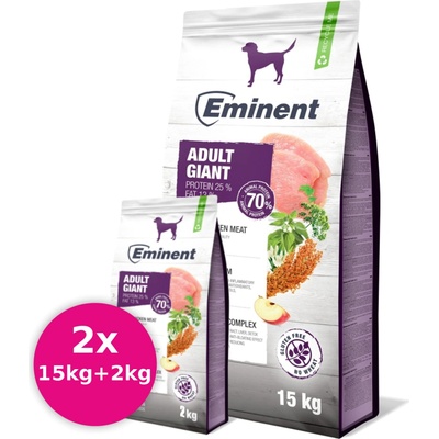 Eminent Adult Giant Breed 25/13 2 x 17 kg