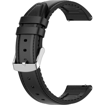 Techsuit Watchband 22mm W007 - Samsung Galaxy Watch 46mm/Watch 3/Gear S3, Huawei Watch GT/GT 2/GT 3 46mm - Black KF238586