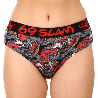 69SLAM Dámske nohavičky moon dragon GWBMND BB red