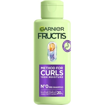 Garnier Fructis Method For Curls Pre-Shampoo 200 ml hydratačná pred-šampónová starostlivosť na suché vlnité a kučeravé vlasy