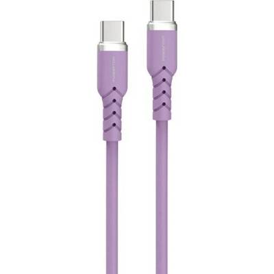 Powerton WP100WV USB-C 1m fialový
