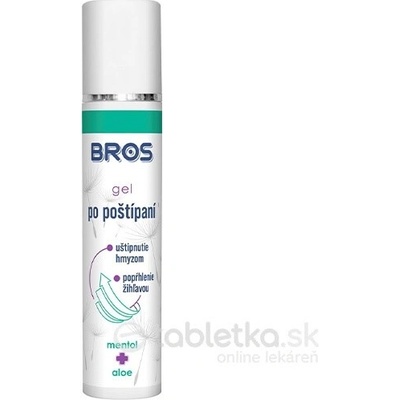 BROS gel po poštípaní mentol + aloe, 50 ml