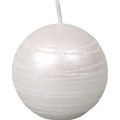 Ceramicus ANDROMEDA KOULE vánoční d8cm bílá