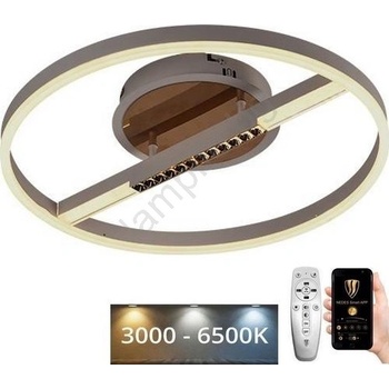 NEDES Led Димируем плафон led/60w/230v 3000-6500k + дистанционно управление (nd4011)