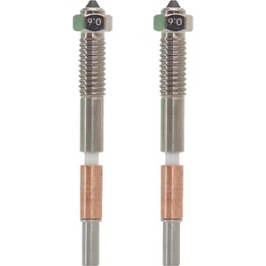 QIDI Tech Биметална дюза за Plus4 - Комплект от 2 бр - 0, 6 mm (16392818819)