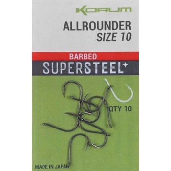 Korum Allrounder Hooks Barbed veľ.8 10 ks