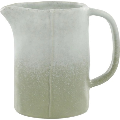 Chic Antique Zelený rustikální džbán Valence Dusty Verte - 13*9*12 cm / 500 ml - Chic Antique