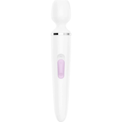 Satisfyer Wand-er Woman - водоустойчив масажен вибратор (бял)