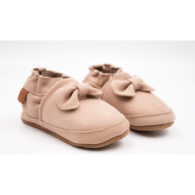 Mikk-Line kožené capačky bow warm taupe