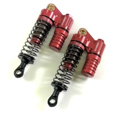 Absima Hliníkové olejové tlumiče Absima Piggyback včetně pružin 1:10 délka 75mm 2ks