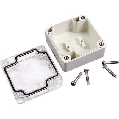 Hammond Electronics 1554C2GYCL univerzální pouzdro 120 x 65 x 40 ABS šedobílá (RAL 7035) 1 ks