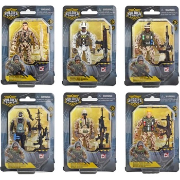 Chap Mei Plastic Toys Екшън фигура Chap mei Soldier Force - Герои на честта, асортимент (545305)