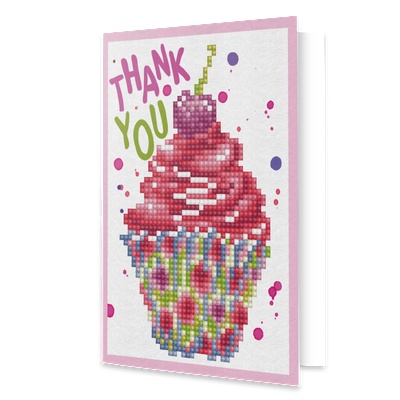 Diamond dotz Благодаря! - диамантена картичка ddg. 025