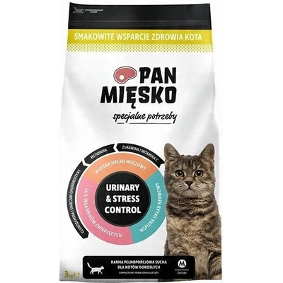 PAN MIĘSKO Urinary & Stress Control Turkey 3 kg