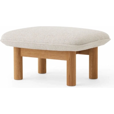 Audo Copenhagen Ottoman Brasilia, Moss 0011/natural oak
