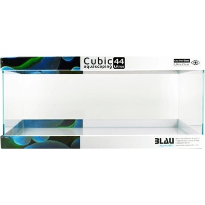 Blau Cubic Aquascaping Shallow 62 x 36 x 20 cm, 44 l